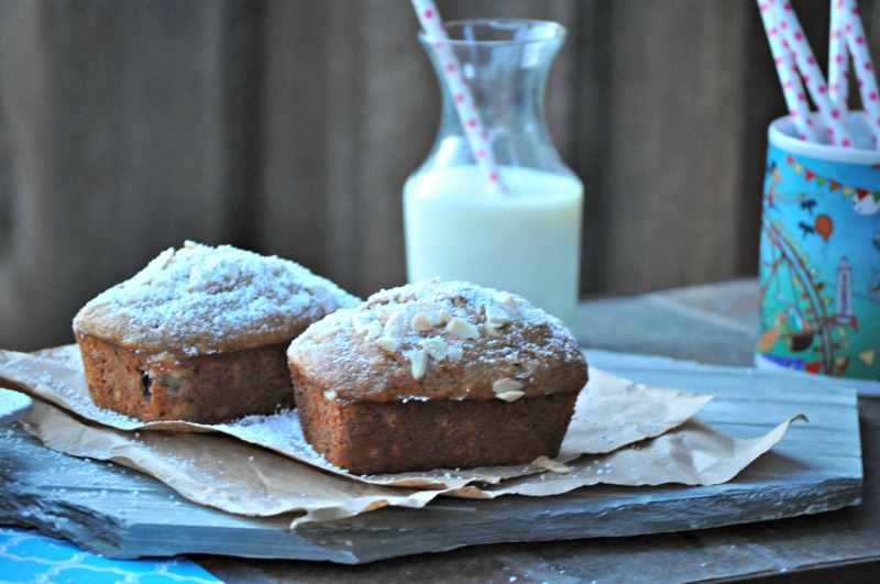 Love to bake? Make this Low-Fat Whole Wheat Mini Banana Bread Loaves at home