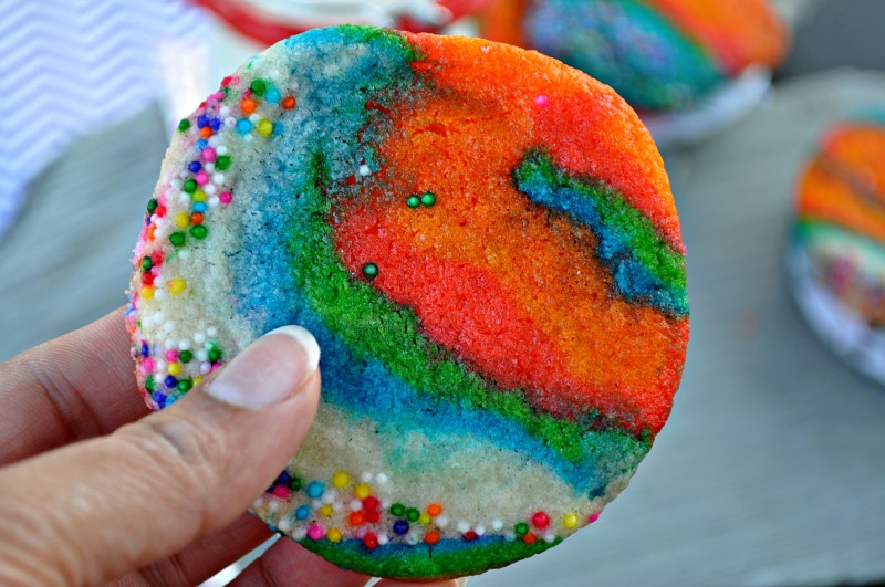 Tie Dye Cookies Recipe