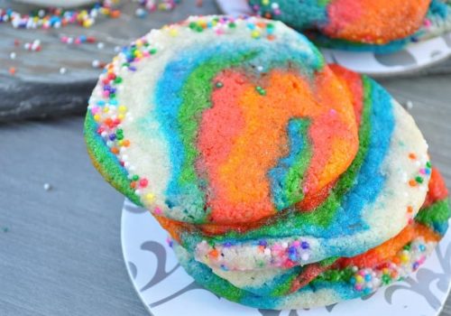 Tie Dye Cookies