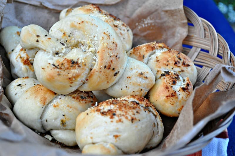 Parmesan Garlic Knots Recipe