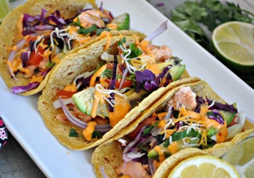 Salmon Tacos