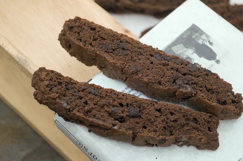 Triple Layer Chocolate Biscotti