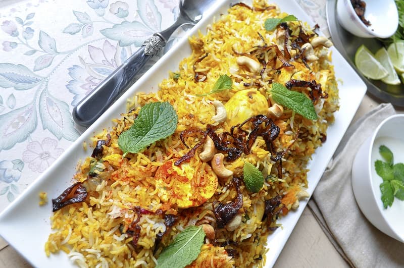 Anda Biryani