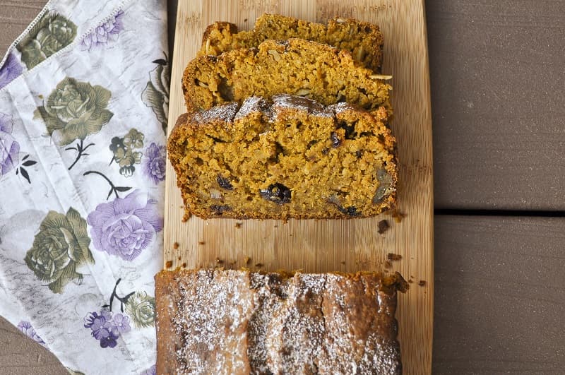 Pumpkin Oat Bran Bread Recipe