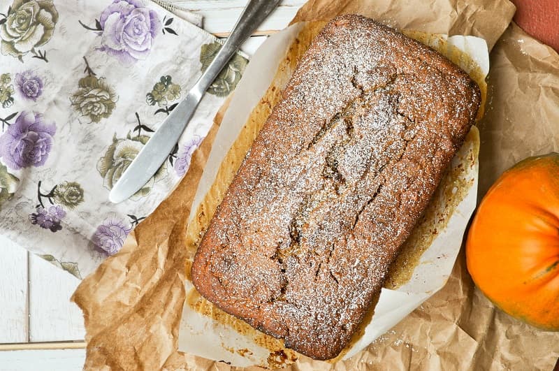 Pumpkin Oat Bran Bread