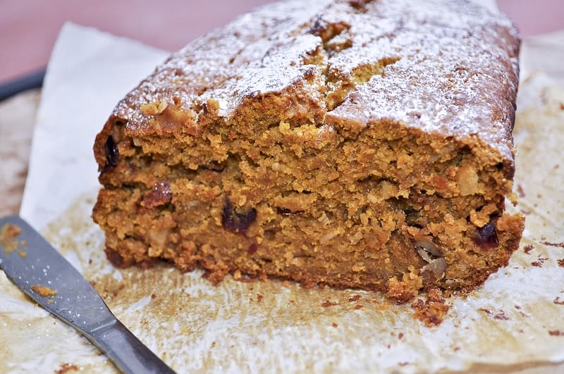 Pumpkin Oat Bran Bread