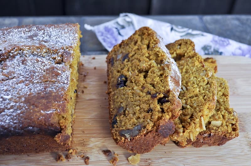 Pumpkin Oat Bran Bread