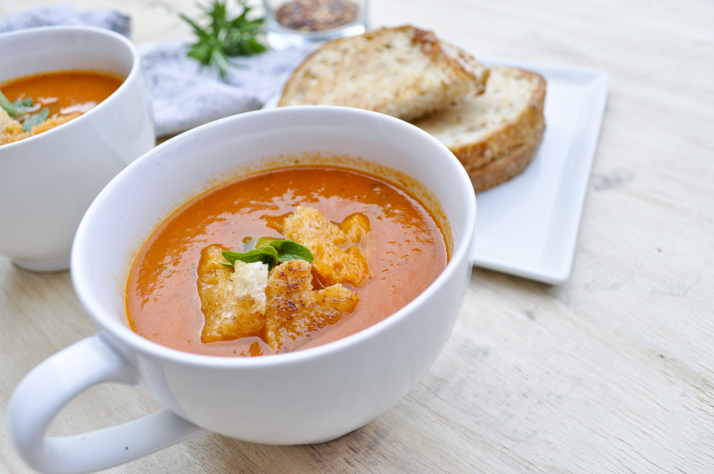 Roasted Red Pepper & Tomato Soup My Friday Food Swings