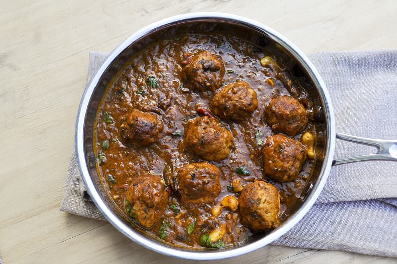 Achari Chicken Kofta Biryani