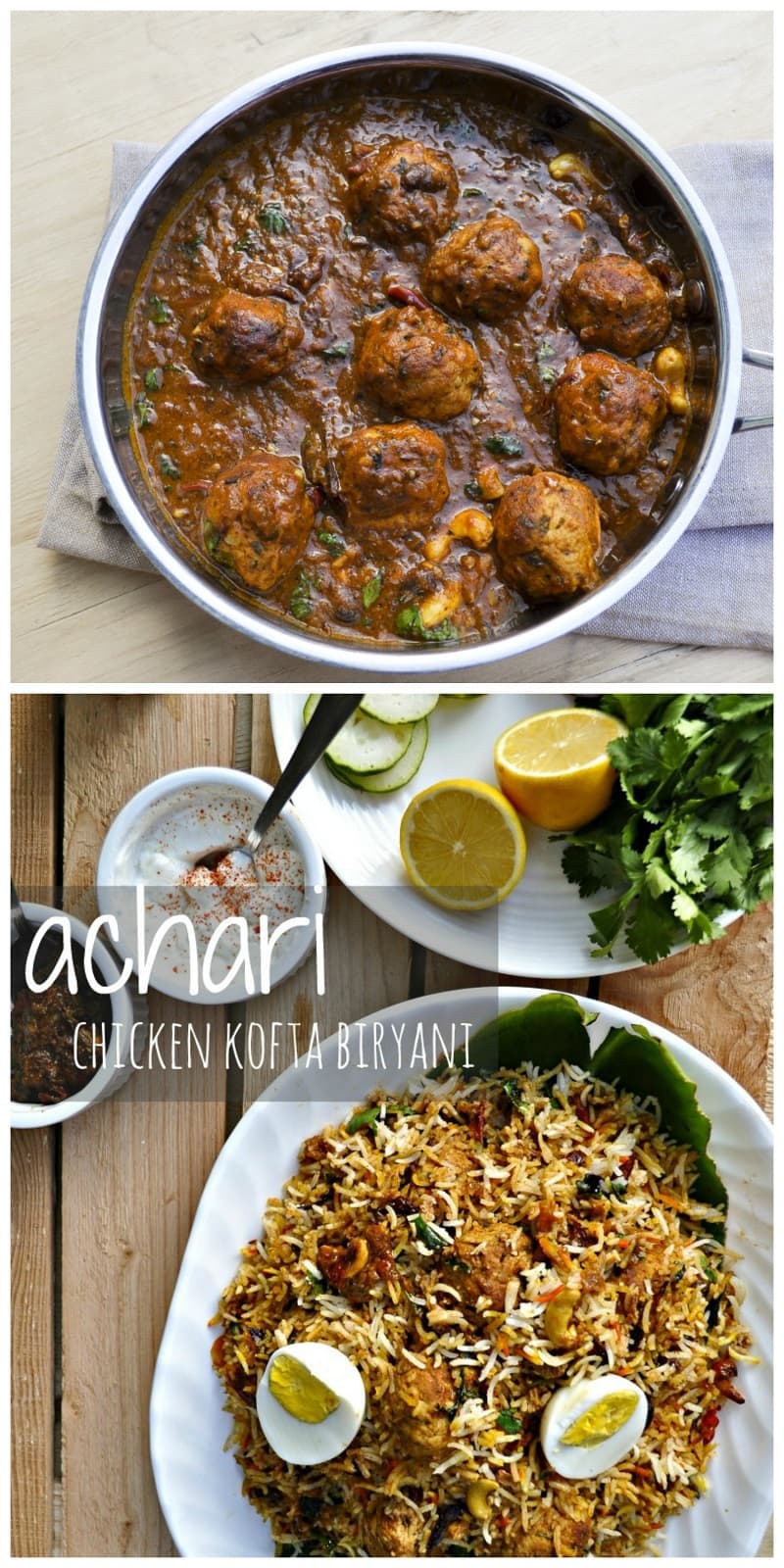 Chicken Kofta Biryani