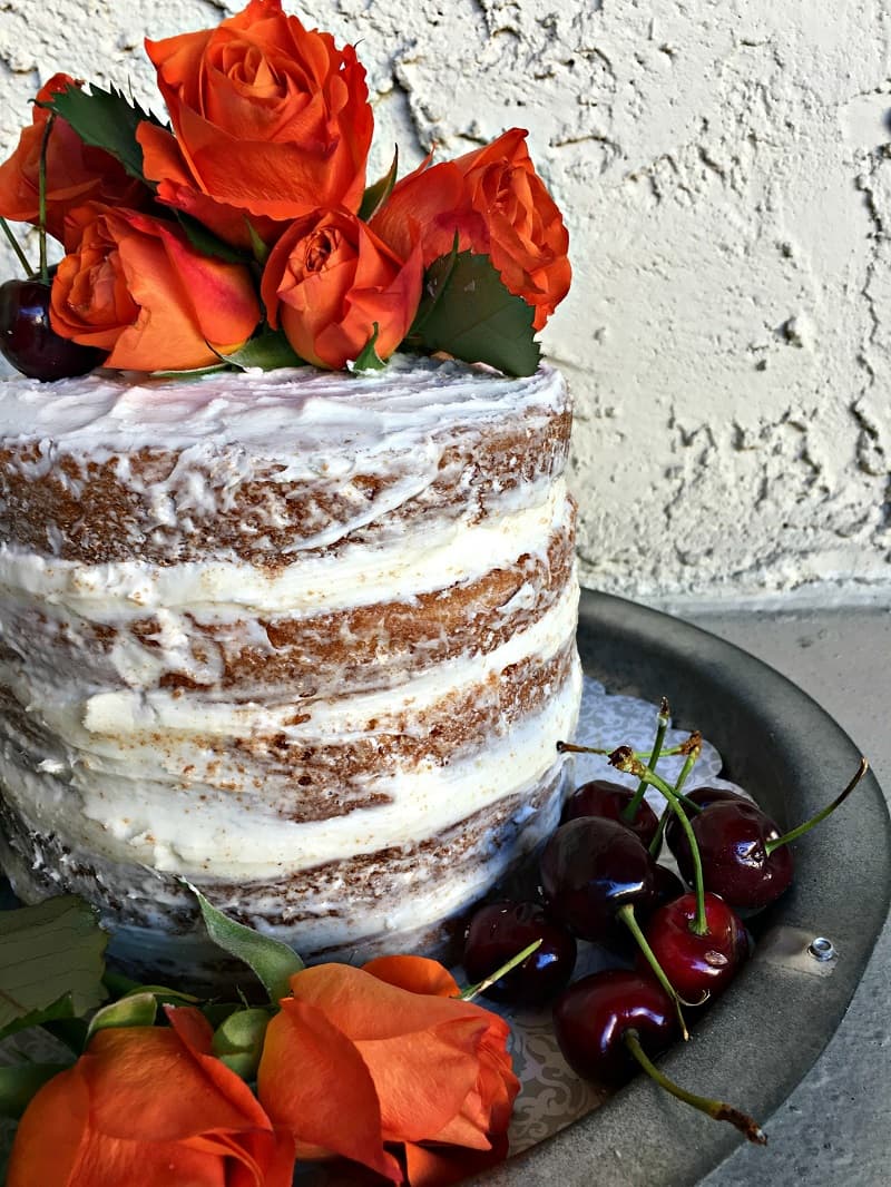 Vanilla Naked Cake Recipe