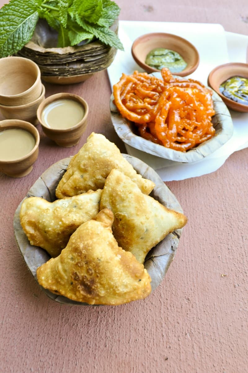 Samosa and Jalebi