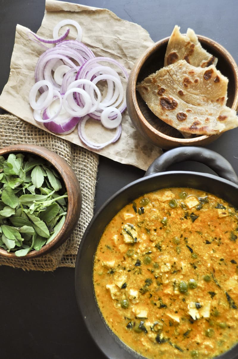 Methi Matar Malai Paneer