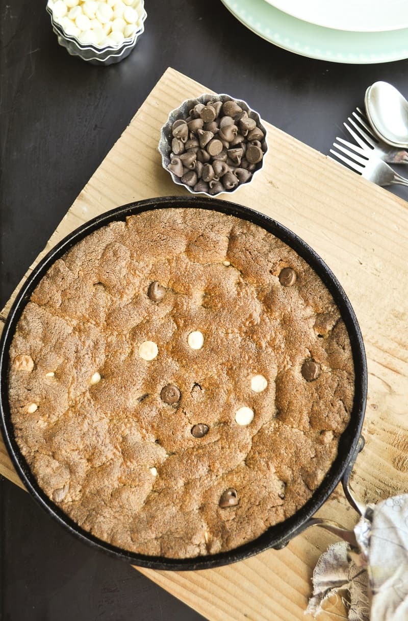 Chocolate Chip Skillet Cookie Recipe