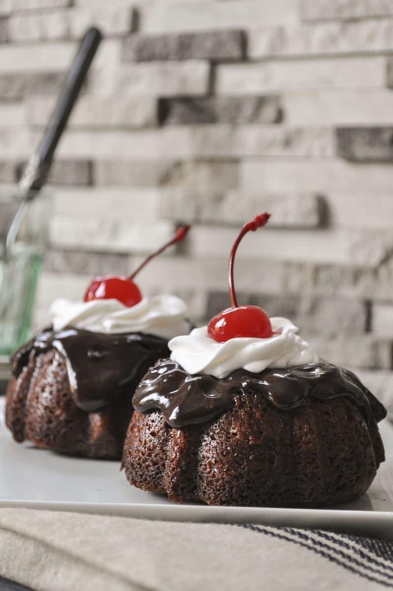 Easy Eggless Chocolate Bundt Cake Recipe with Dark Chocolate Ganache