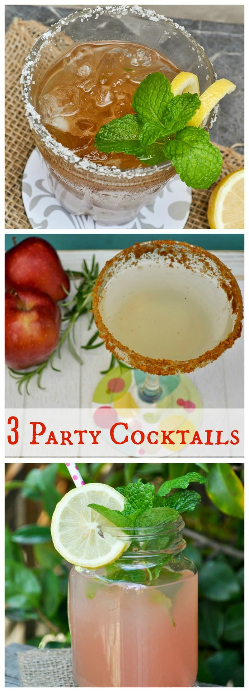 3 Easy Party Cocktails Recipes