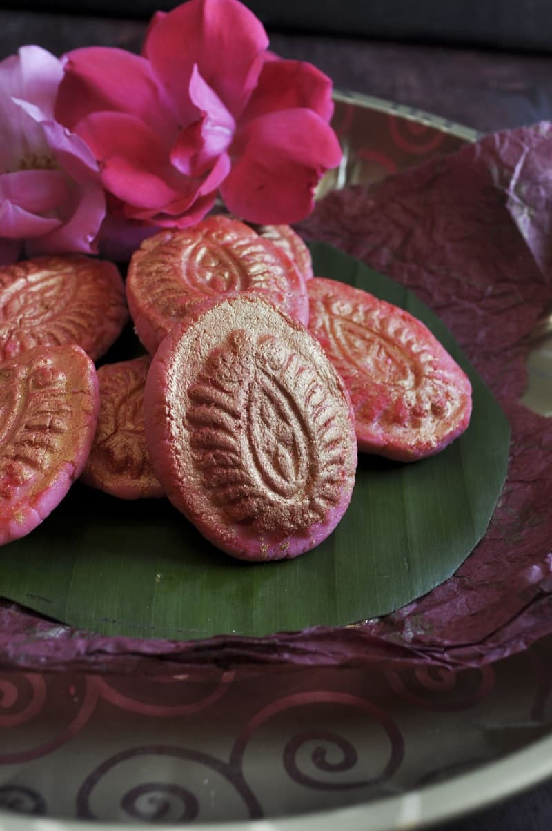 Rose Sandesh Recipe