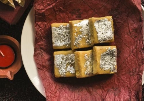 Besan Mawa Barfi Recipe