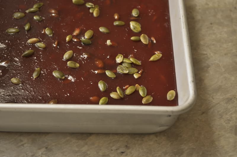 Karachi Bombay Halwa Made with Cranberries and Pomegranate