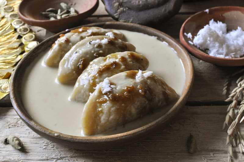 Dudh Puli Pithe - Bengali Dish