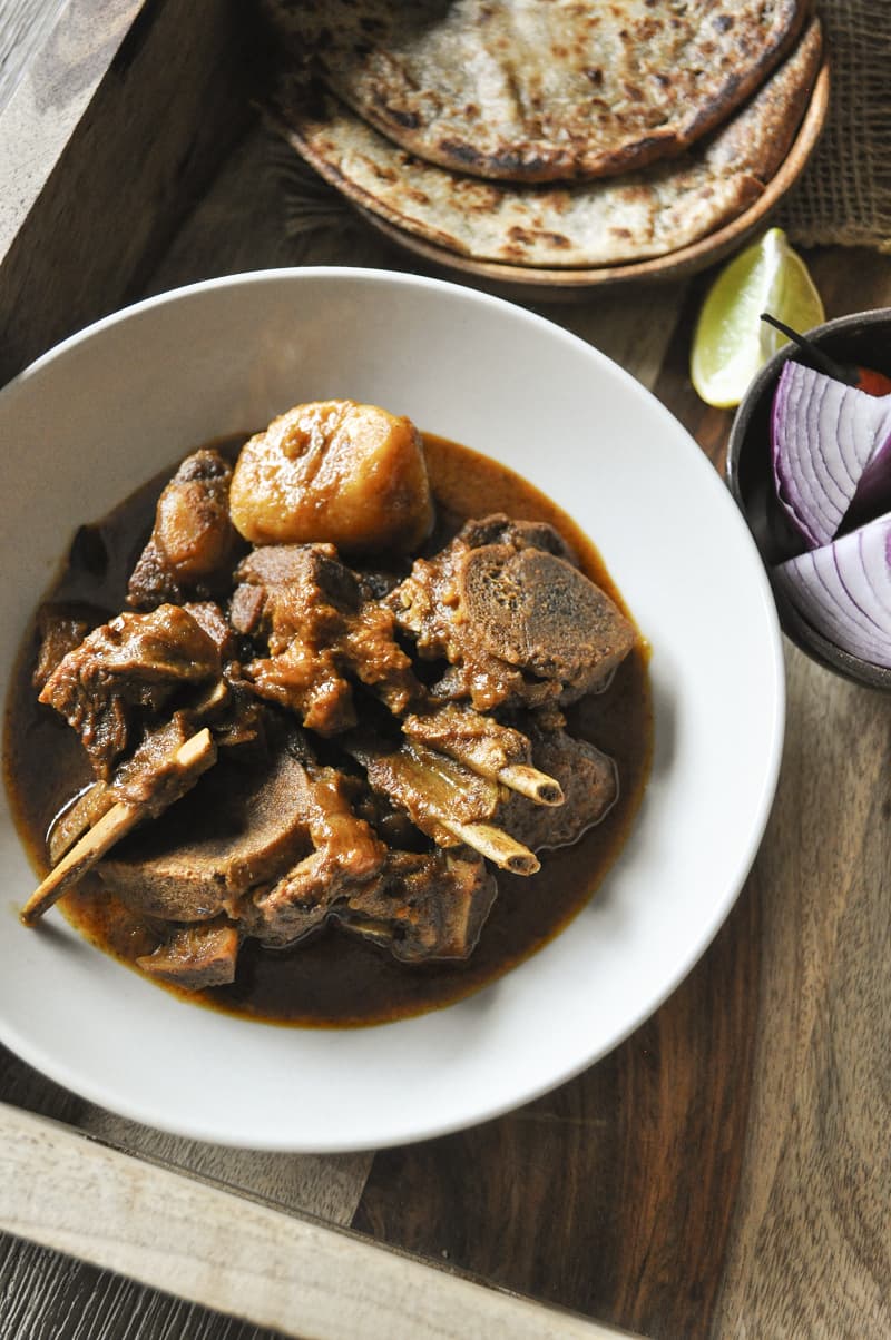 Easy Indian Mutton Curry 