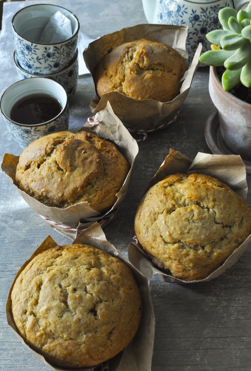 Banana Peanut Butter Muffins