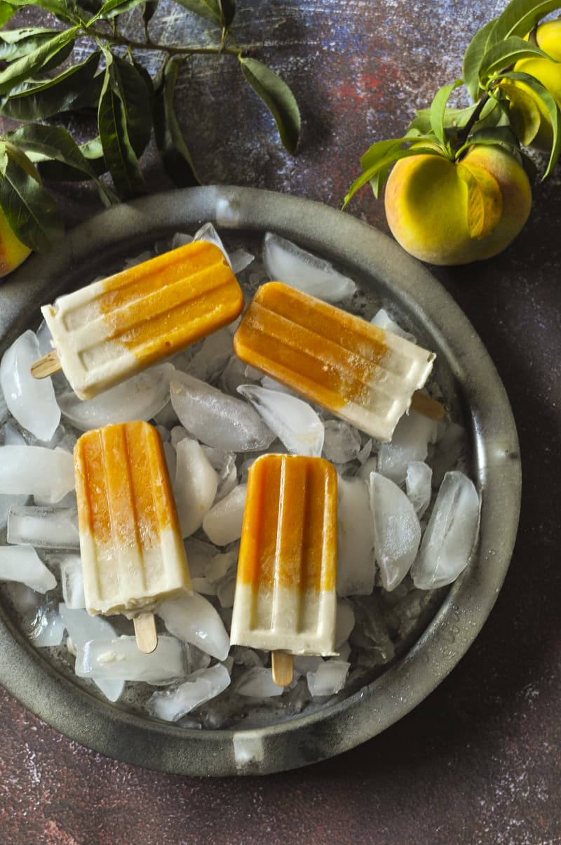 Peach Popsicles Recipe