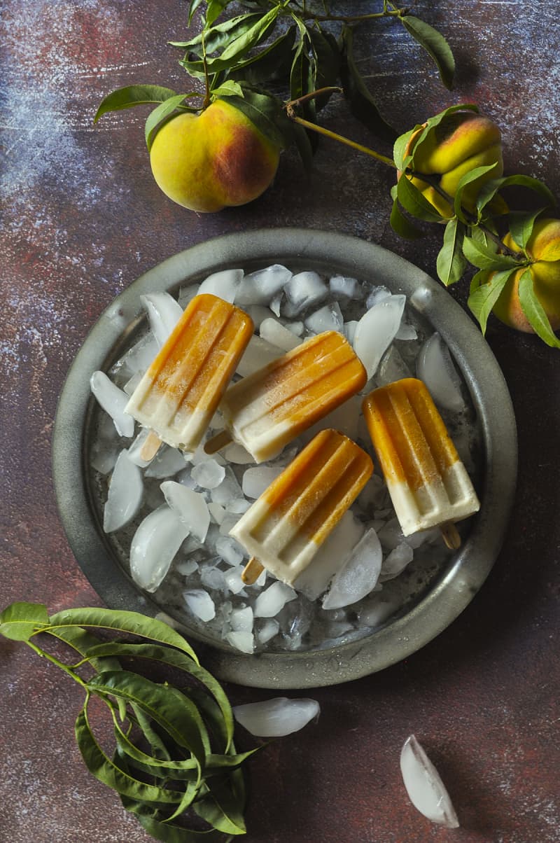 Peach Popsicles Recipe