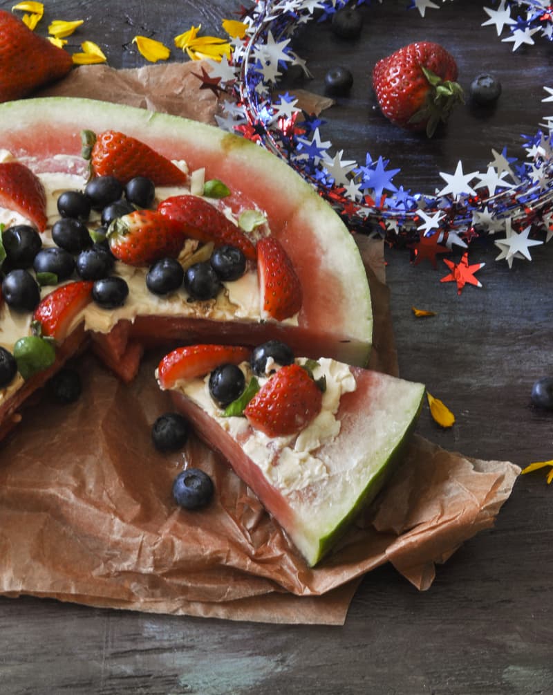 Watermelon Pizza Recipe