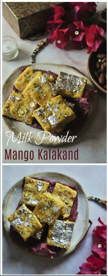 Mango Kalakand Recipe