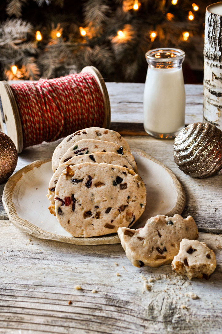 Eggless Fruitcake Cookies Recipe