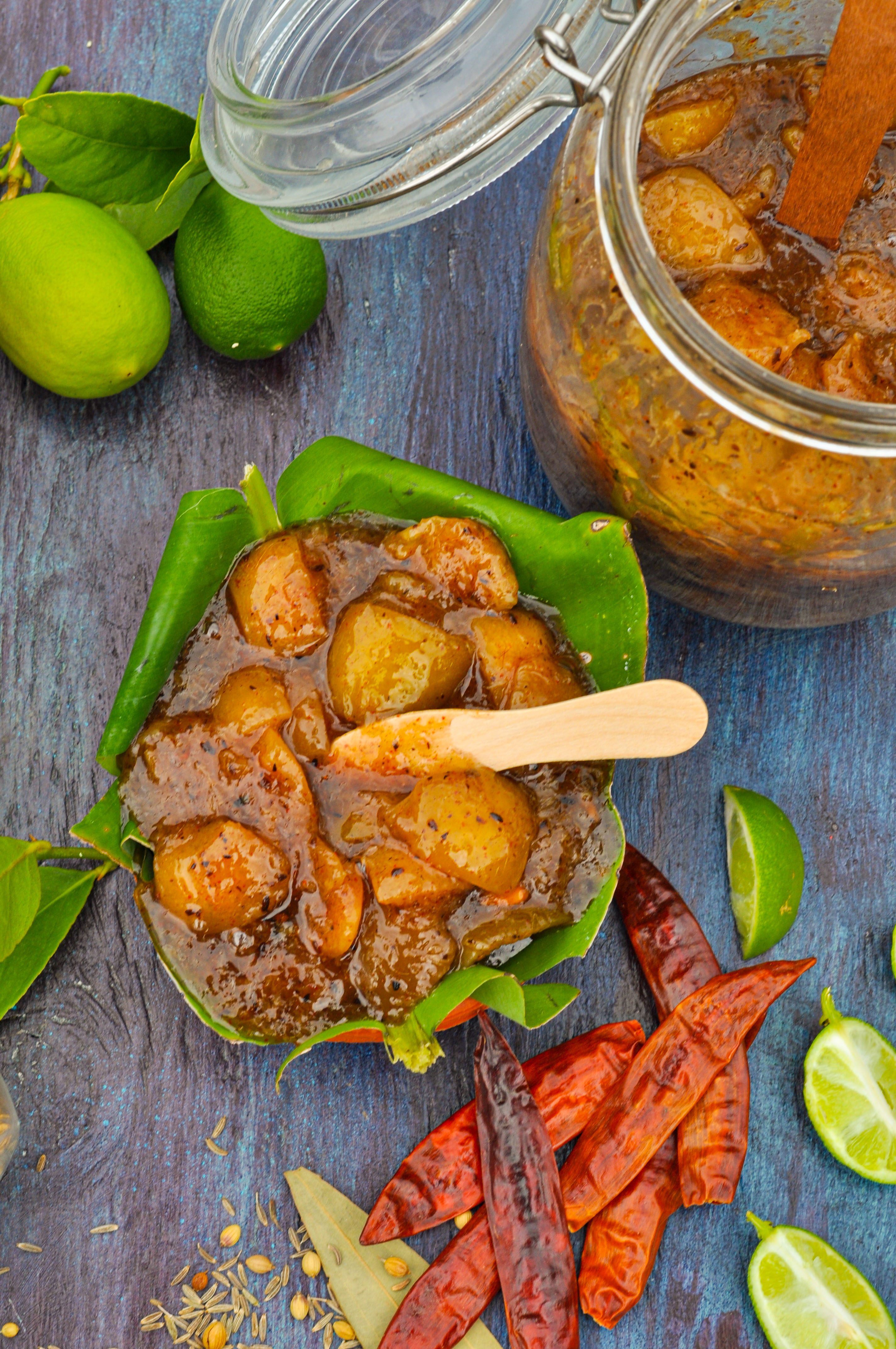 Sweet and Sour Lime Pickle